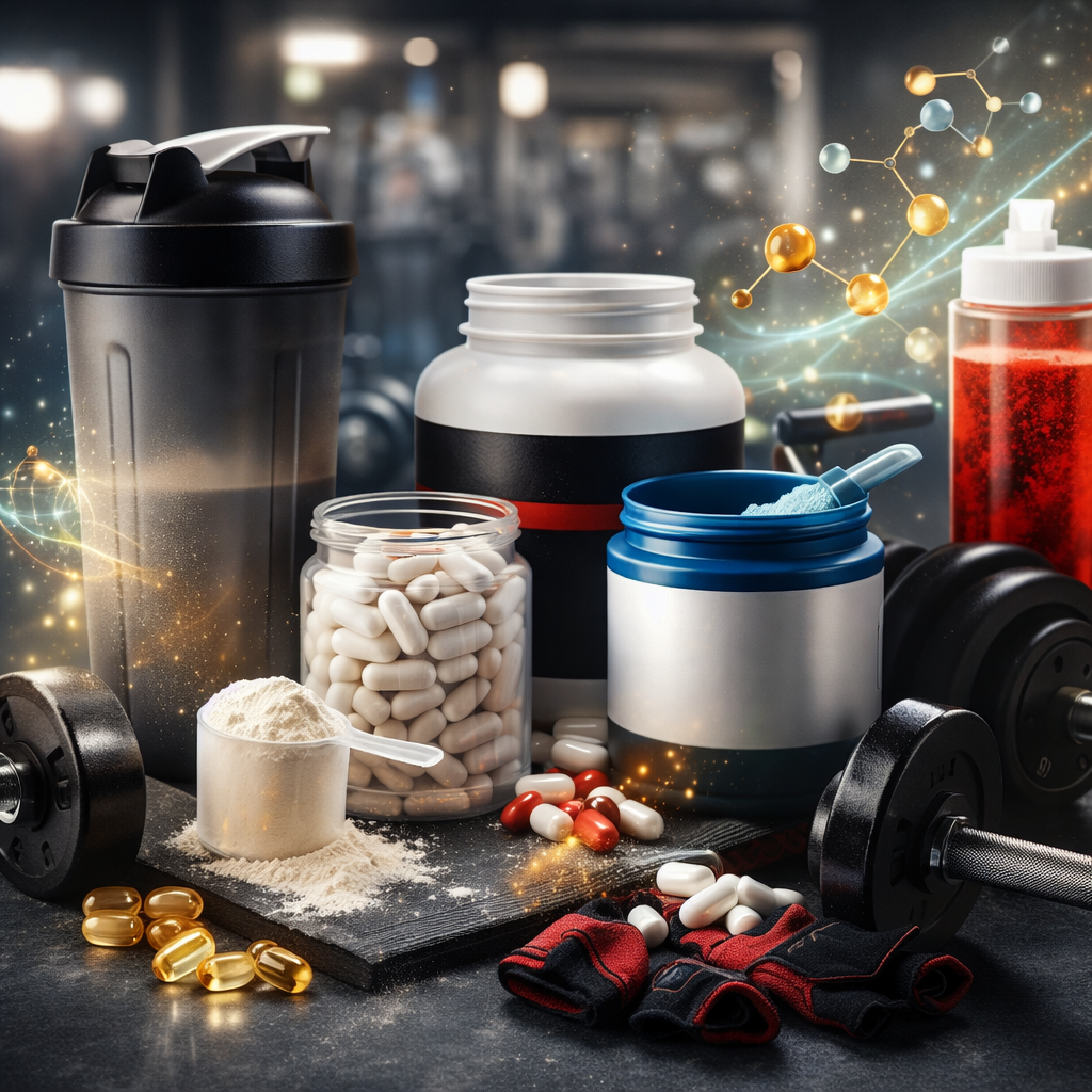 Suplementos manipulados para rotina de treinos
